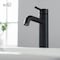 Kibi Circular Single Handle Bathroom Vessel Sink Faucet with Pop Up Drain C-KBF1009MB-KPW101MB - alternate 9